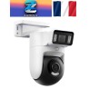 Caméra extérieure avancée 4 MJSXJ10HL Double capteur 5MP 3K Ultra HD IP66 étanche avec suivi IA et WiFi 6