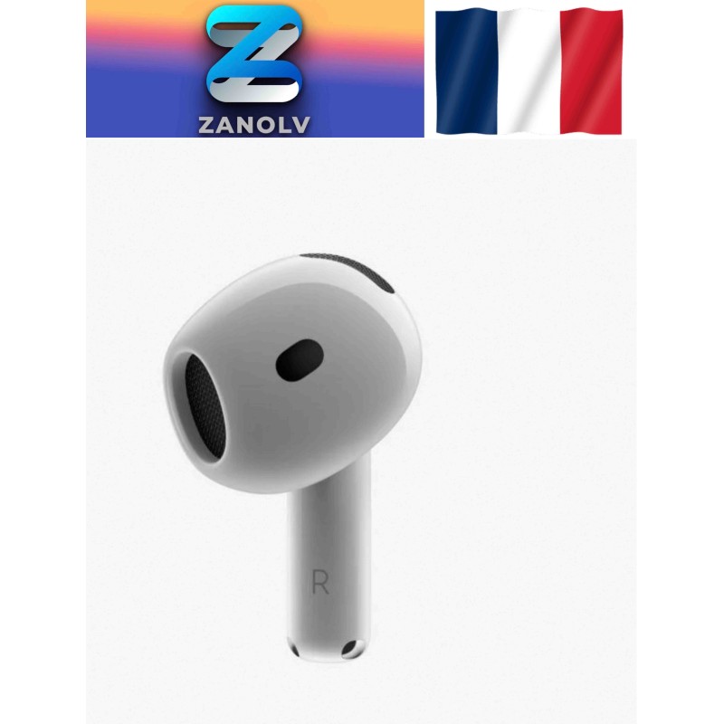 Original écouteur droite rightside R Apple Airpods 4 version standard sans ANC
