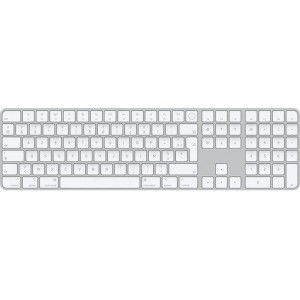 Apple Magic Keyboard avec Touch ID et pavé numérique (2024) - Blanc
