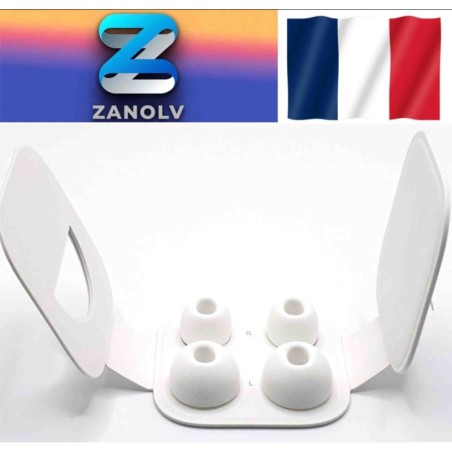Original :Embouts pour AirPods Pro Apple 1ère génération lot x2 S et x2 L