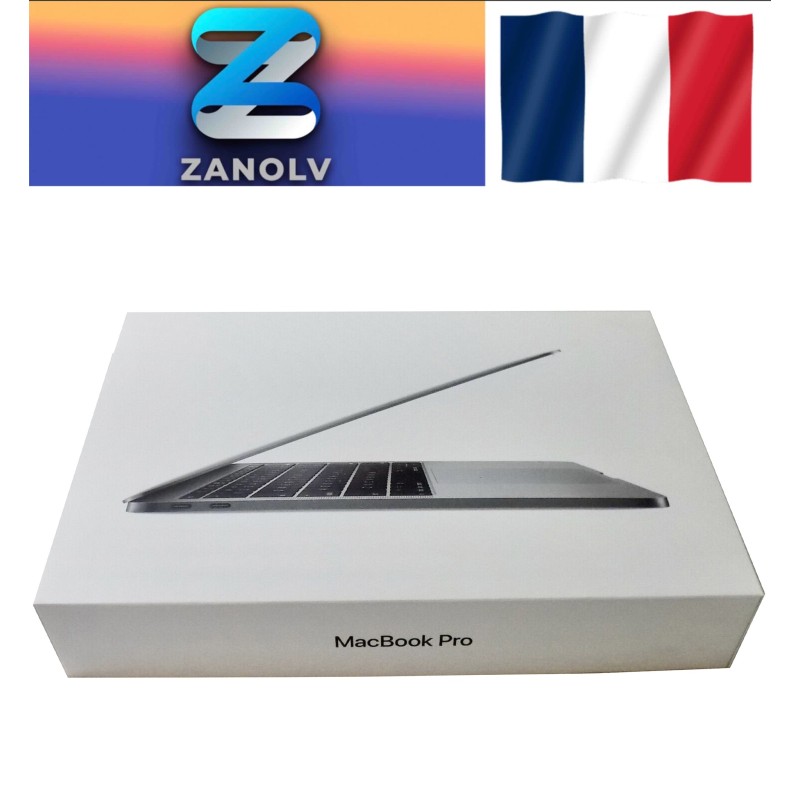 SILVER ARGENTÉ Boite vide Empty box Apple Macbook PRO 13inch 2016 2017 A1708