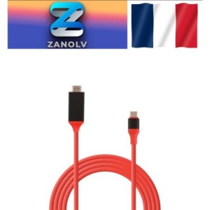 Cable USB type C sortie HDMI Macbook Air 12inch 2015 2016 A1534