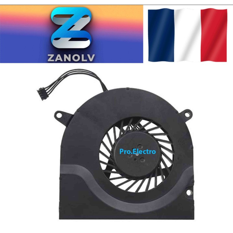 Ventilateur CPU Fan MacBook Pro 15inch A1286 Droit late2008 MB471LL early2011 MC721LLA mid2010