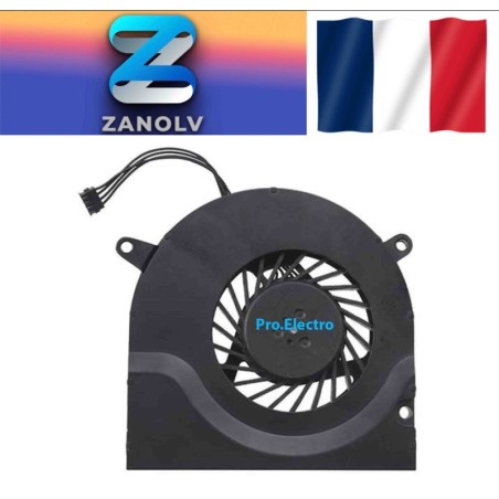 Ventilateur CPU Fan MacBook Pro 15inch A1286 Droit late2008 MB471LL early2011 MC721LLA mid2010