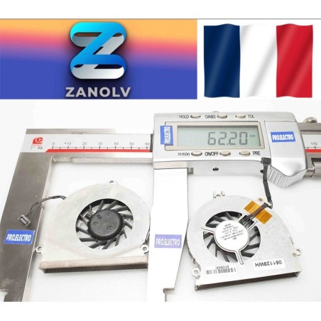 Ventilateur CPU fan Apple Macbook A1181 T5709F054HP-A-C01 U230 F496A14C A0100 EMC2092 T6709F06HP-A-C01