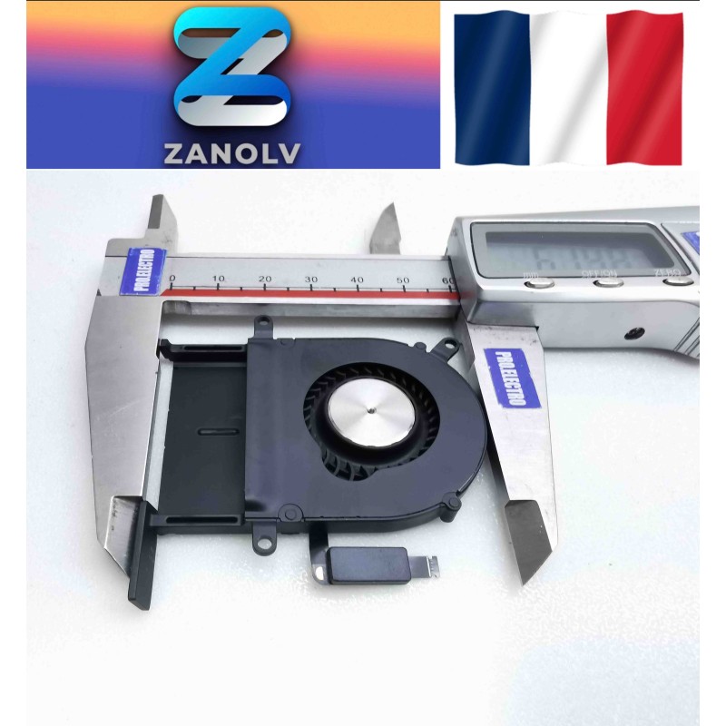 Ventilateur CPU fan apple macbook APPLE Macbook Pro 13inch Retina Late 2012 emc 2557 A1425 Côté droite CC120K05A 610-0169-A