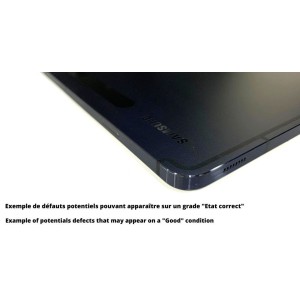 Samsung Galaxy Tab S7 FE 2020 64 Go Wifi Noir Sans port Sim - État correct