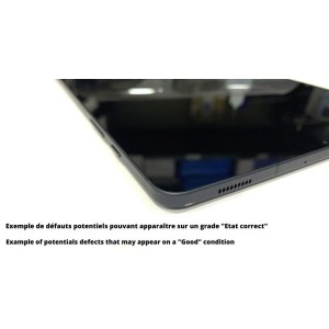 SAMSUNG Galaxy Tab S6 lite SM-P610 64GB 4GB Noir avec Stylet Sans Port Sim - État correct