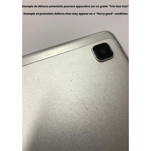 copie de Samsung Galaxy Tab A7 2020 32 GB SM-T500 WIFI Argent Sans Port Sim - État correct