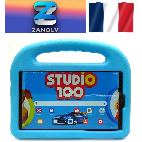 Samsung KIDS Galaxy Tab A7 Lite 8inch 32 GB SM-T220 Studio 100 enfant WIFI Noir - Très bon état