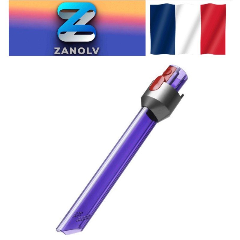 Original: Accessoire Suceur plat lumineux Dyson Violet et Gris V7, V8, V10 et V11