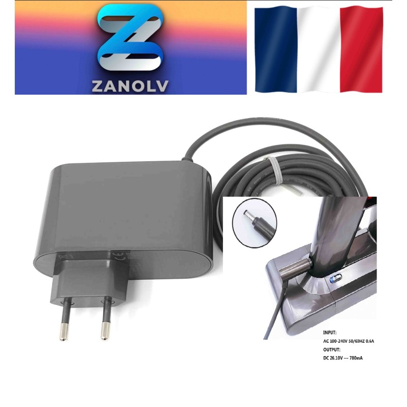 Original:Dyson Adaptateur de Charge Secteur Alimentation DYSON 205720-03 26,10 V 780mA occasion bon état